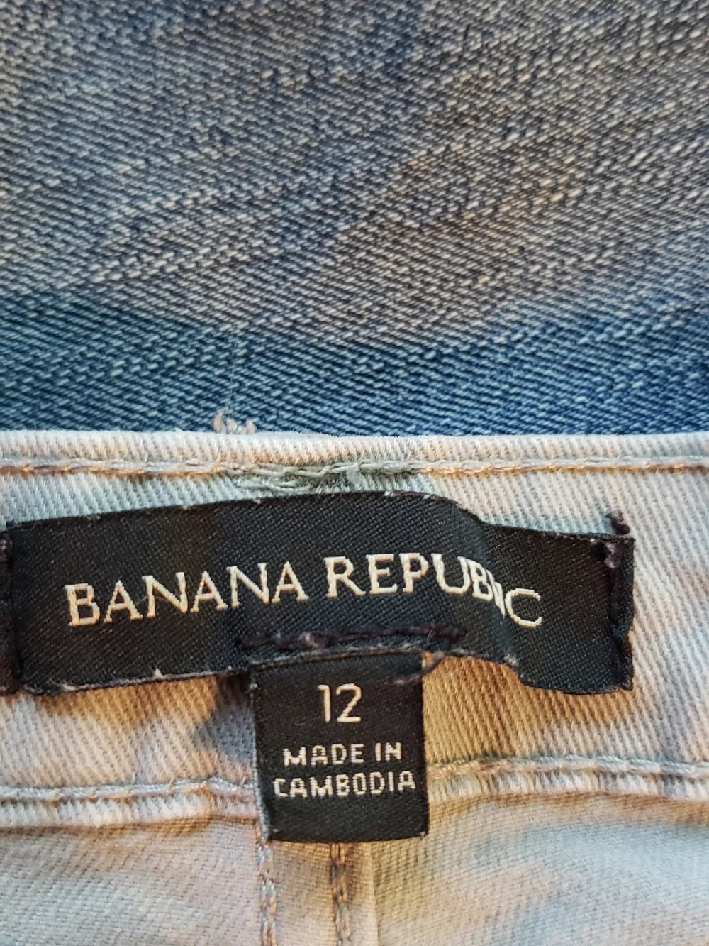 Banana Republic Women's Cropped Ankle Jeans in Tan